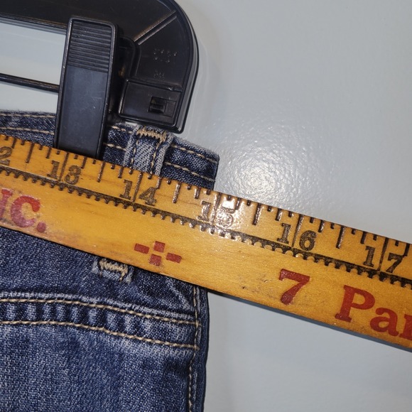 LL Bean Jeans Womens 8 Long Straight Leg Medium Wash Mom Y2K 1990s - Picture 6 of 7